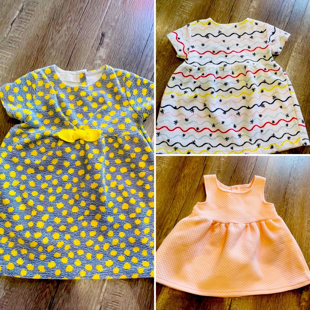 3pc. Girls casual dress set